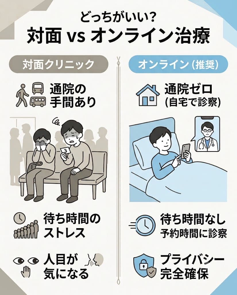 うつ病治療クリニックの選び方